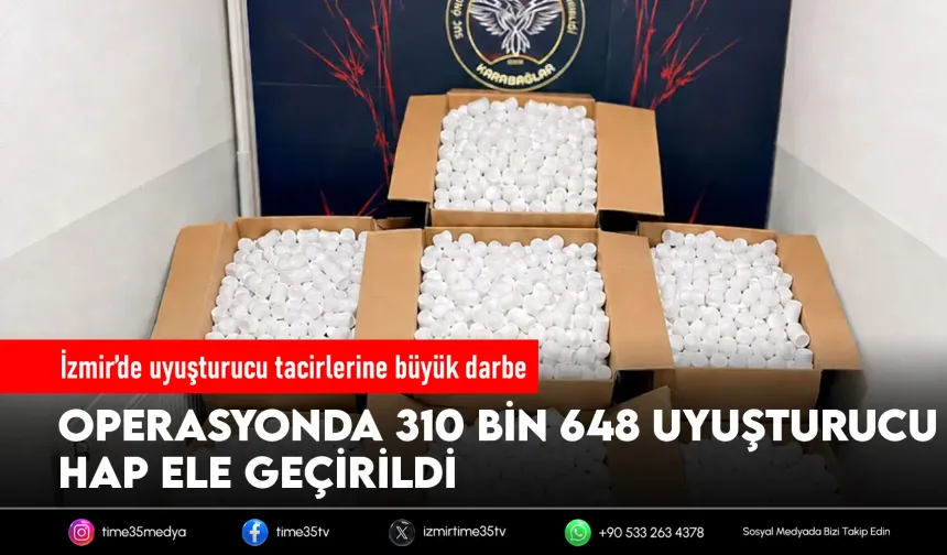 İzmir’de zehir tacirlerine ağır darbe
