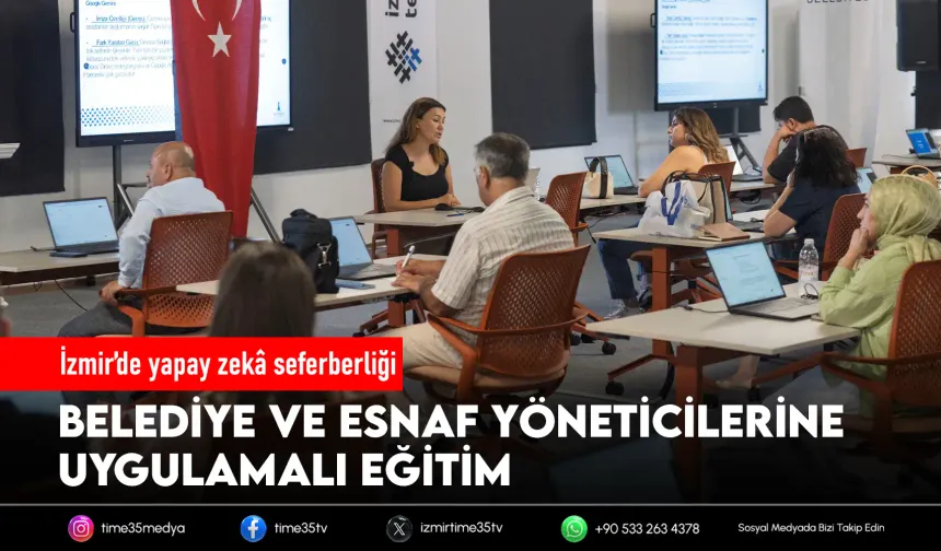 Büyükşehir’den esnaf temsilcilerine yapay zekâ eğitimi