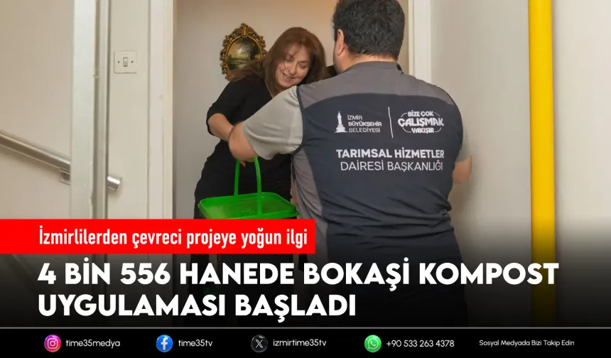 İzmir’de Bokaşi kompostu uygulamasına yoğun ilgi