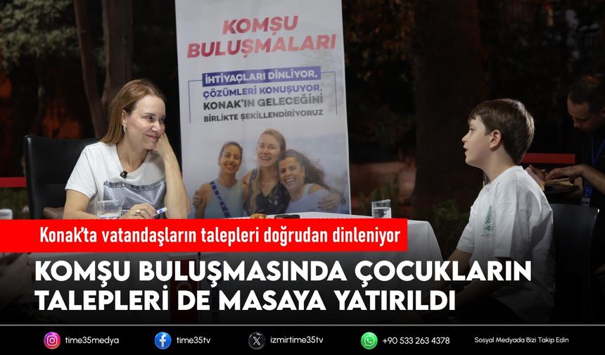Konak’ta vatandaşların talepleri doğrudan dinleniyor