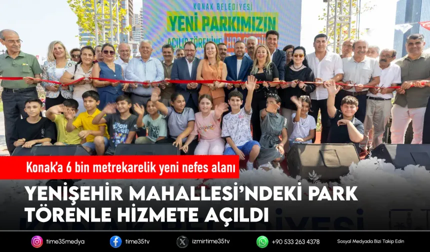 Konak’ta 6 bin metrekarelik yeni yaşam alanı açıldı