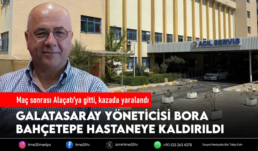 İzmir’de Galatasaray yöneticisine otomobil çarptı