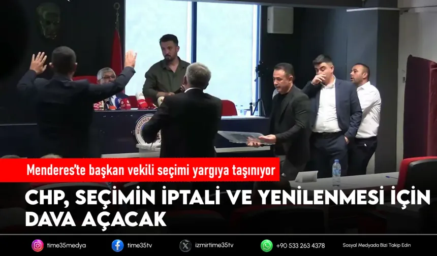 CHP’den Menderes’teki seçim için iptal başvurusu