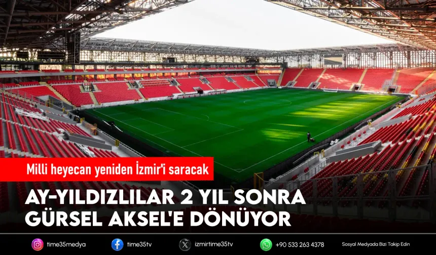 Milli maçın adresi belli oldu: Gürsel Aksel Stadı