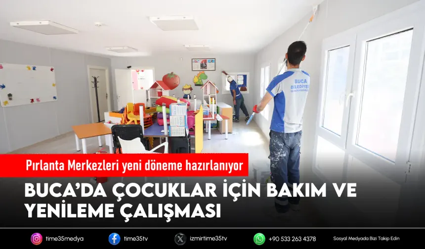 Buca’da minikler için yeni dönem hazırlığı