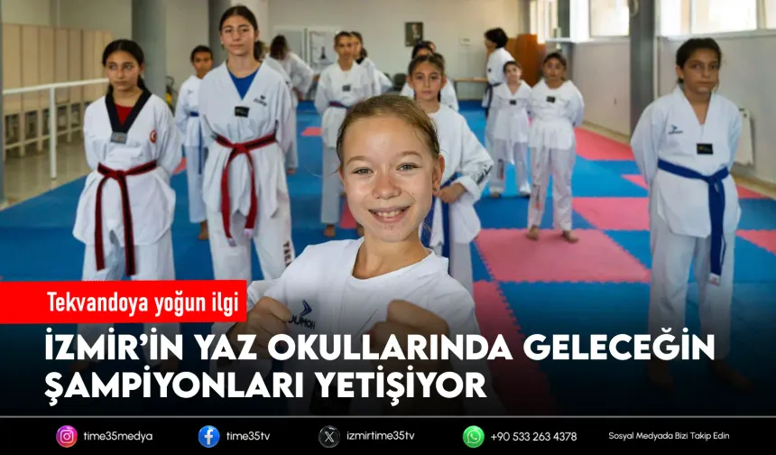 Büyükşehir’in tekvando kursları yoğun ilgi görüyor