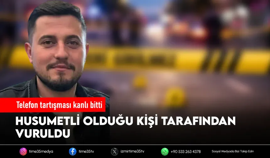 Husumetli olduğu kişi tarafından tabancayla öldürüldü