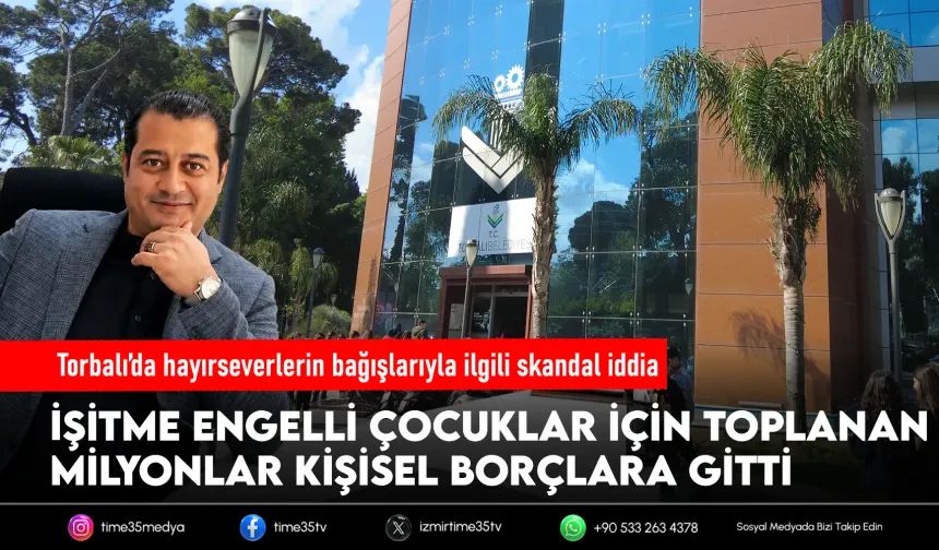 Torbalı’da bağış paraları borçlara gitti iddiası