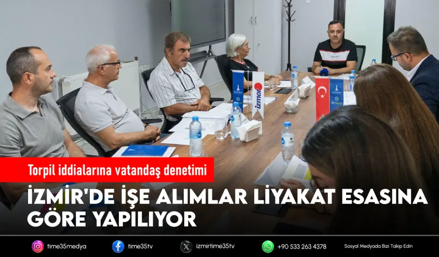 İzmir Büyükşehir'de işe alımları vatandaş denetliyor