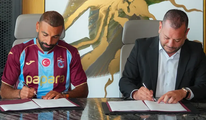Trabzonspor, Salah ile 2 yıllık sözleşme imzaladı