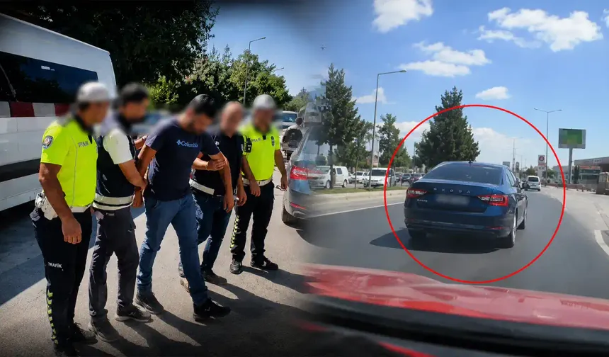Trafikte makas atan sürücüye 111 bin TL ceza
