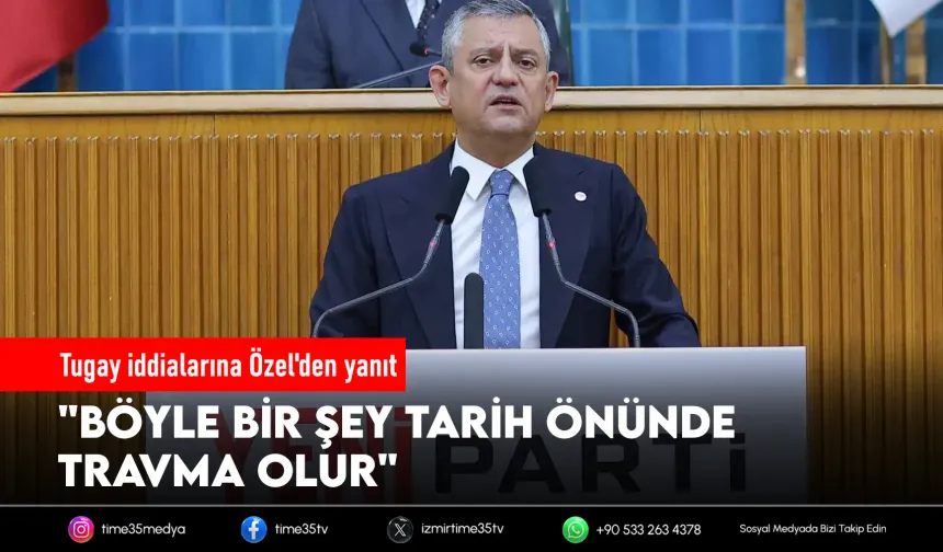 Özgür Özel'den Tugay'ın transfer iddialarına net yanıt