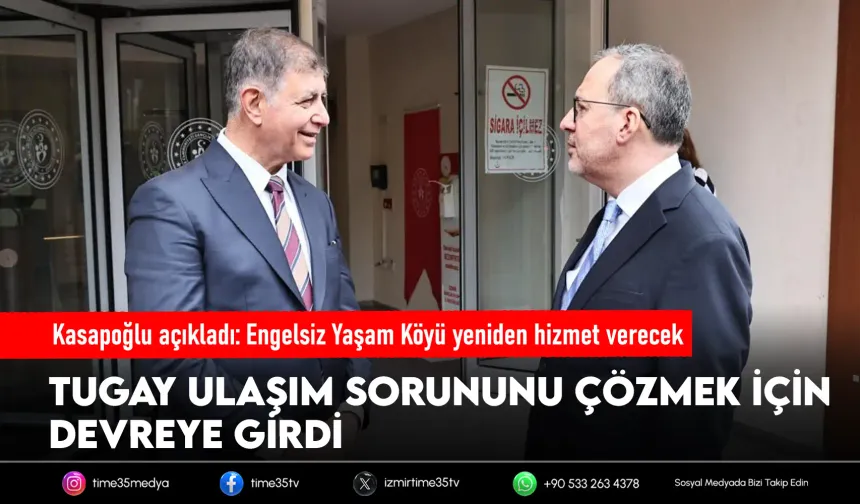 Kasapoğlu ile Tugay’dan Engelsiz Yaşam Köyü için iş birliği
