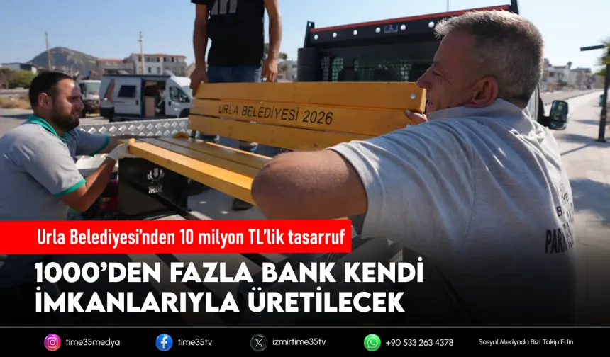 Urla Belediyesi'nden 10 milyon TL'lik tasarruf hamlesi