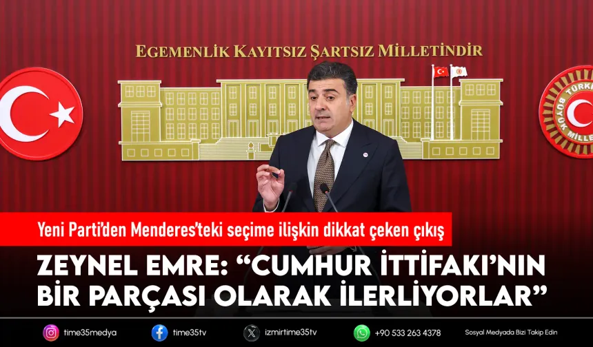 Yeni Parti’den Menderes çıkışı: “AK Parti ile anlaştılar”