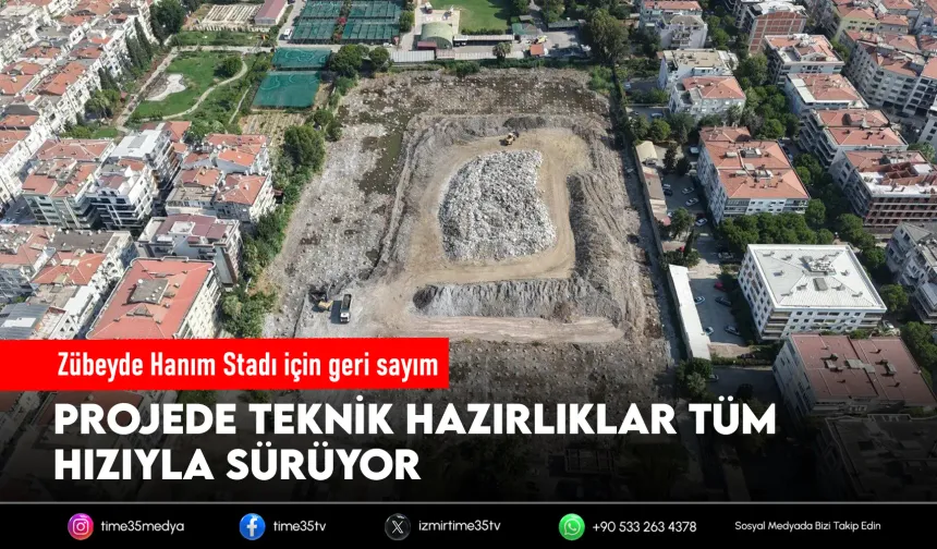 Karşıyaka Stadı'nda geri sayım sürüyor