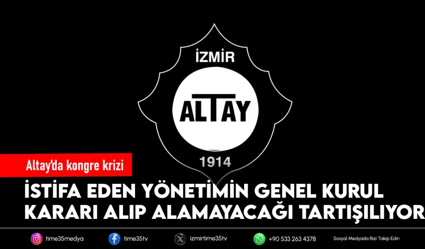 Altay'da kongre planı tartışma yarattı