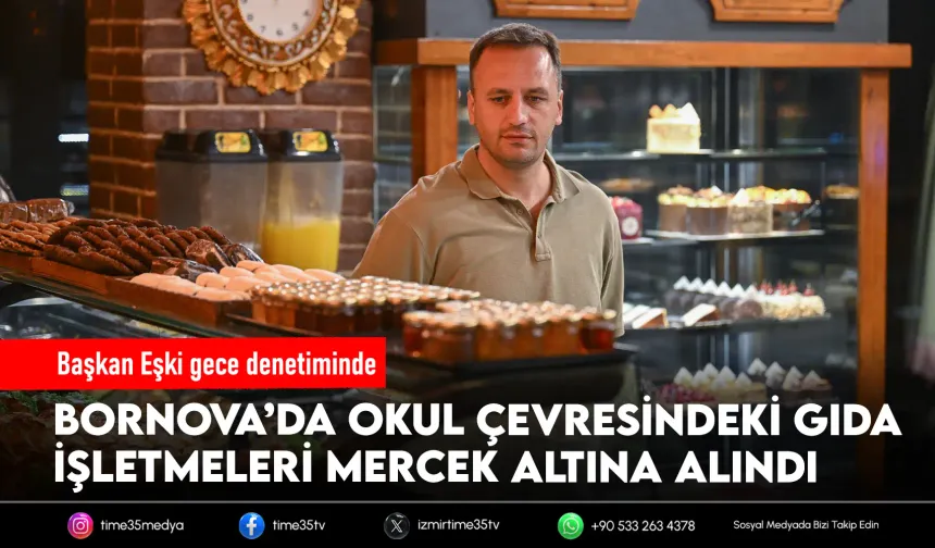 Başkan Eşki’den fırınlara gece yarısı denetimi