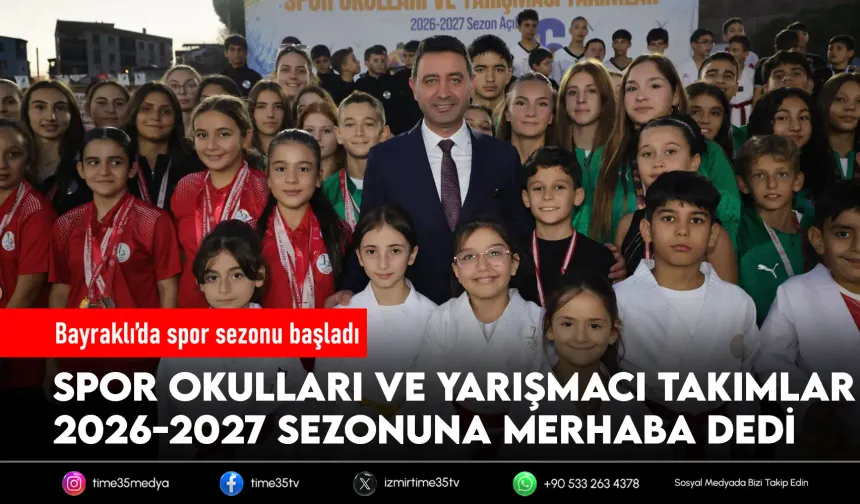 Bayraklı’da spor okulları yeni sezona başladı