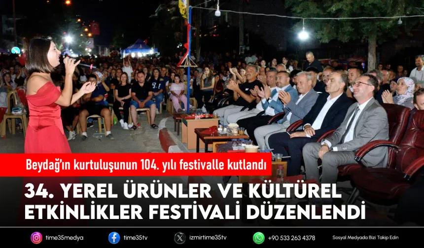Beydağ’ın kurtuluşunun 104. yılı coşkuyla kutlandı