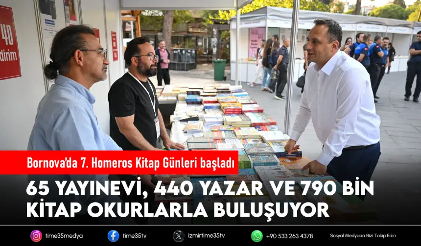 Bornova’da Homeros Kitap Günleri başladı