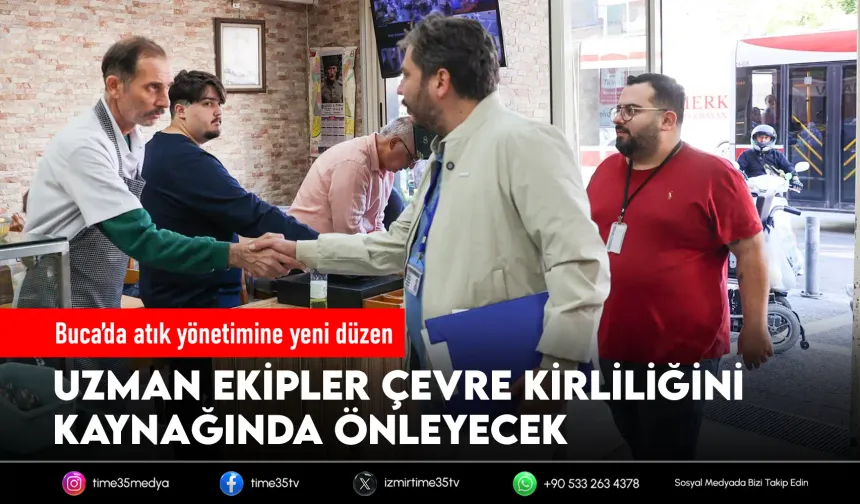 Buca’da çevre sağlığı için masada değil sahada çözüm
