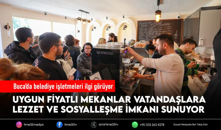 Buca’nın cep dostu kafeleri vatandaşa nefes aldırıyor