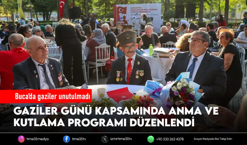 Buca’dan gazilere sonsuz vefa