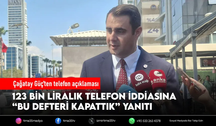 Çağatay Güç noktayı koydu: “Bu defteri kapattık”