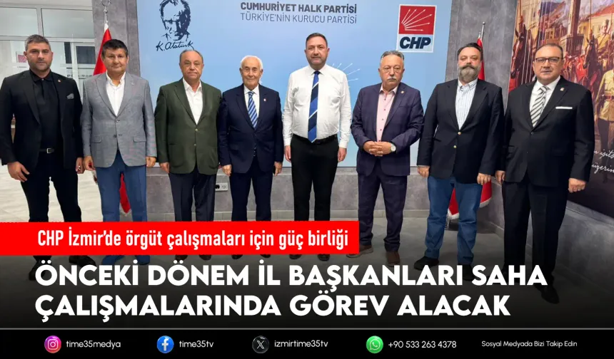 CHP İzmir il başkanları zirvesinden net mesaj!