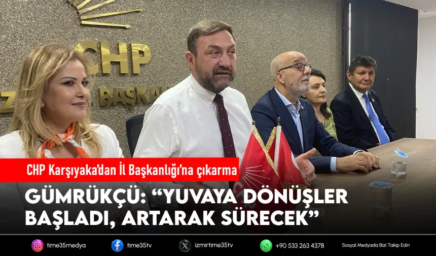 Gümrükçü: “yuvaya dönüşler başladı, artarak sürecek”