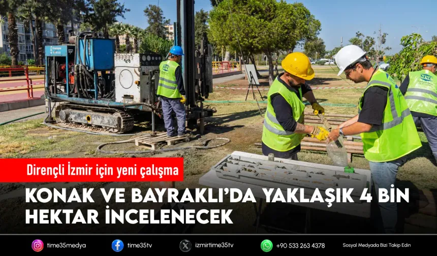 Depreme karşı İzmir’de kritik tarama: 300 sondaj