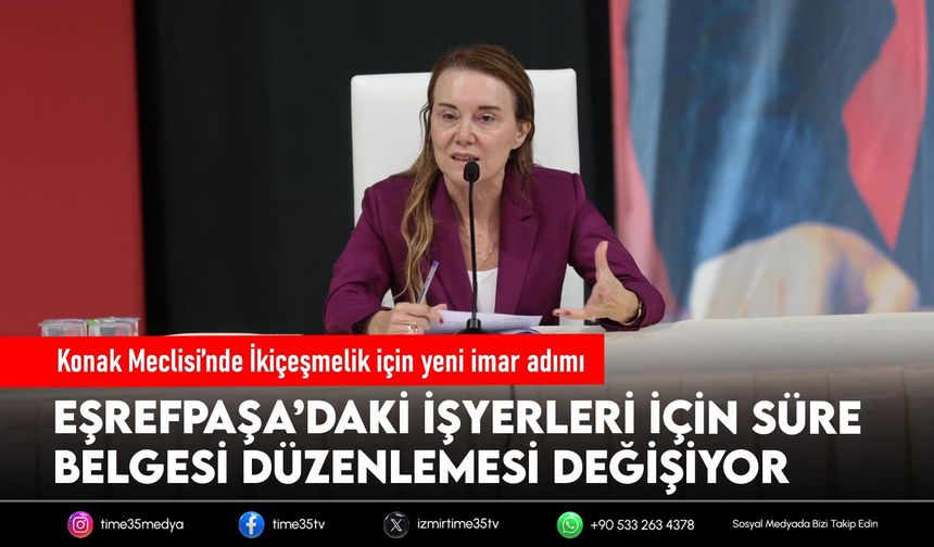 Konak Meclisi’nde İkiçeşmelik için yeni imar adımı