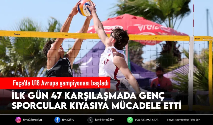 İzmir’de Avrupa Şampiyonası heyecanı yaşanıyor