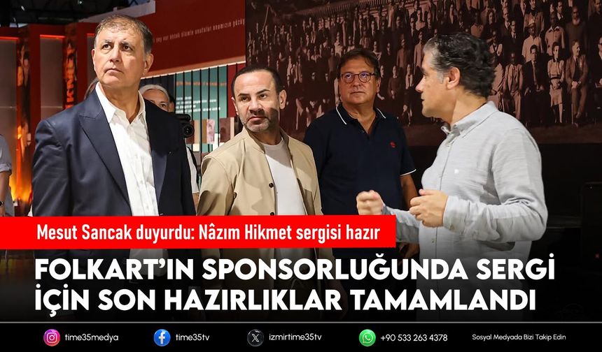 Mesut Sancak duyurdu: Nâzım Hikmet sergisi hazır