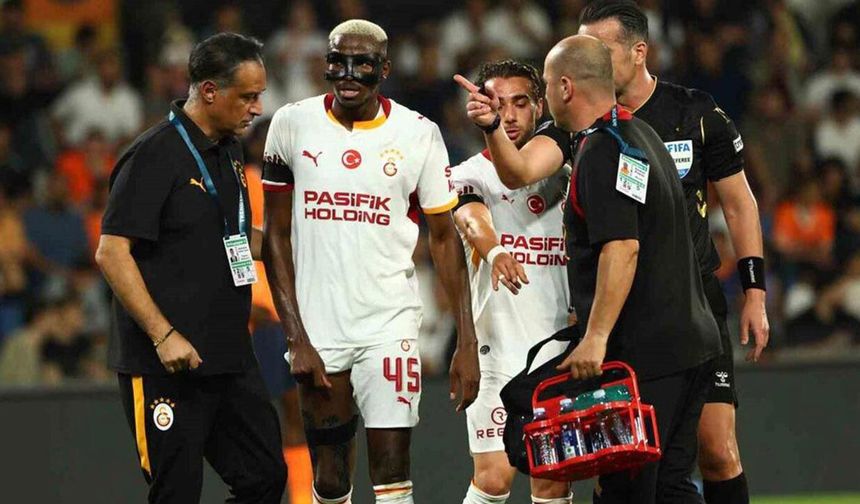 Galatasaray’da Osimhen şoku: 2-3 hafta yok