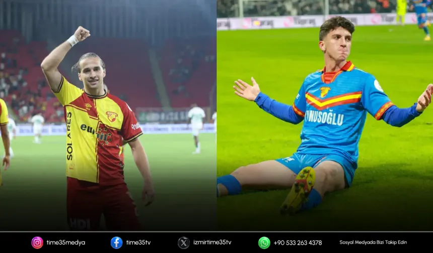 Göztepe'de Arda ve Taha formayı bırakmadı