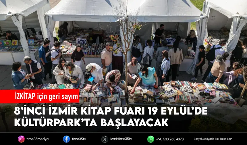 İZKİTAP’ta 9 günlük edebiyat maratonu başlıyor