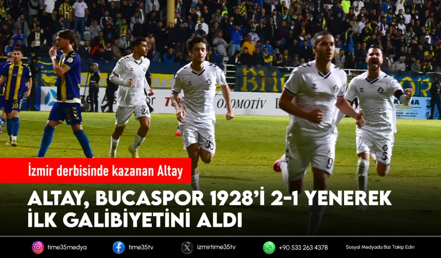 İzmir derbisinde gülen taraf Altay