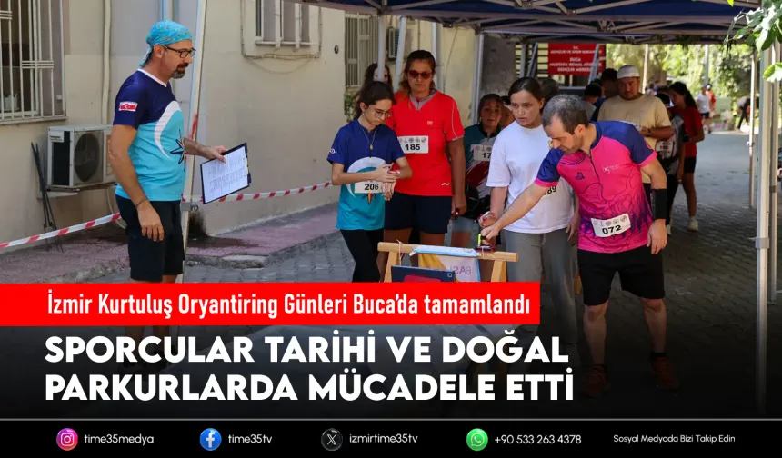 Buca’da oryantiring rüzgarı esti