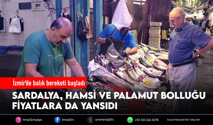 İzmir’de balık bereketi: Fiyatlar düştü