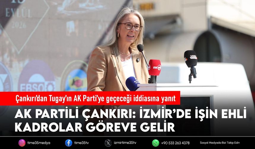 AK Partili Çankırı: Tugay, AK Parti’ye geçerse işin ehli kadrolar göreve gelir