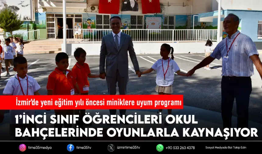İzmir’de okula uyum haftası başladı