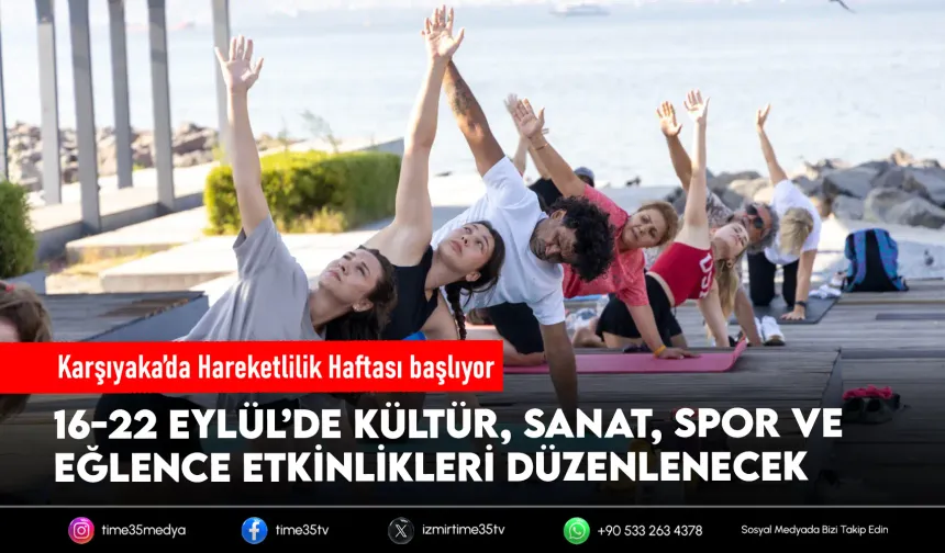 Karşıyaka ‘Avrupa Hareketlilik Haftası’na hazır!
