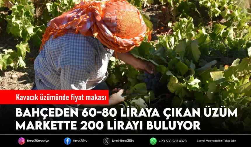 Bahçede 60 lira, markette 200 lira