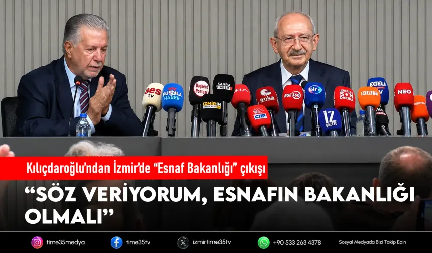 Kılıçdaroğlu’ndan esnaf için bakanlık çağrısı: “Söz veriyorum”