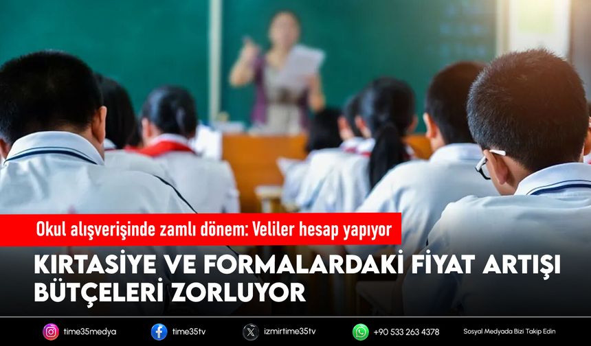 Okul alışverişinde zamlı dönem: Veliler hesap yapıyor