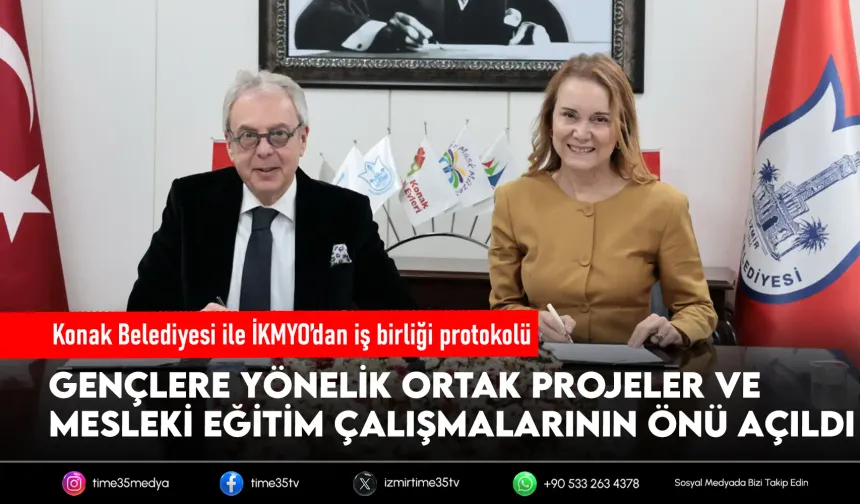 Konak Belediyesi ve İKMYO’dan örnek iş birliği