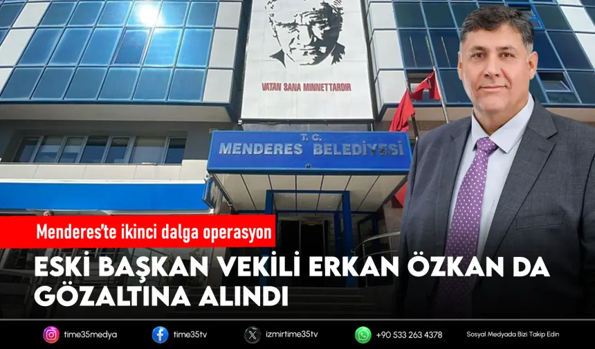Menderes Belediyesi soruşturmasında ikinci dalga operasyon