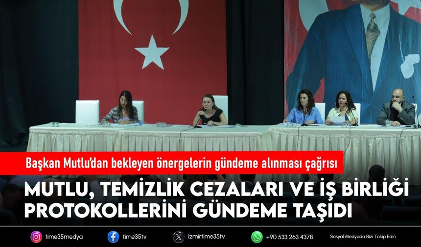 Başkan Mutlu’dan bekleyen önergelerin gündeme alınması çağrısı